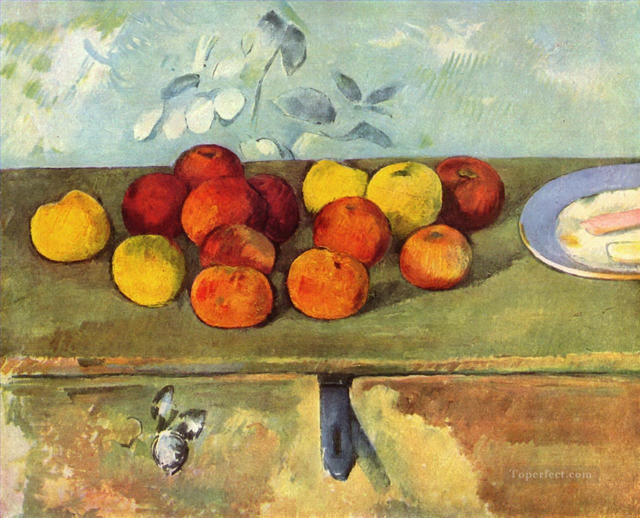 Apples and Biscuits Paul Cezanne Oil Paintings